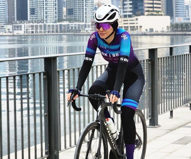 دوچرخه ۹۰۰ میلیونی اماراتی‌ها برای دختر رکابزن ایران,